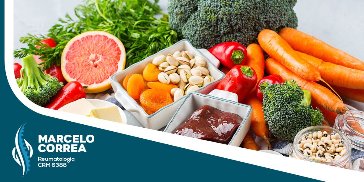 Exemplos de alimentação saudável - site Dr. Marcelo Correa - Reumatologista em Belém - PA